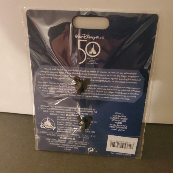 Disney Mickey Mouse: The Main Attraction Prince Charming Regal Carrousel Pin - Picture 2 of 2